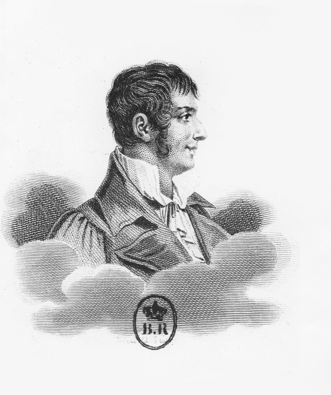 Jean-Charles-Julien Luce de Lancival (rytina) od French School