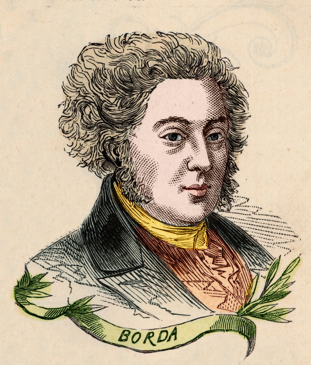 Jean-Charles (Jean Charles) rytíř z Bordy od French School
