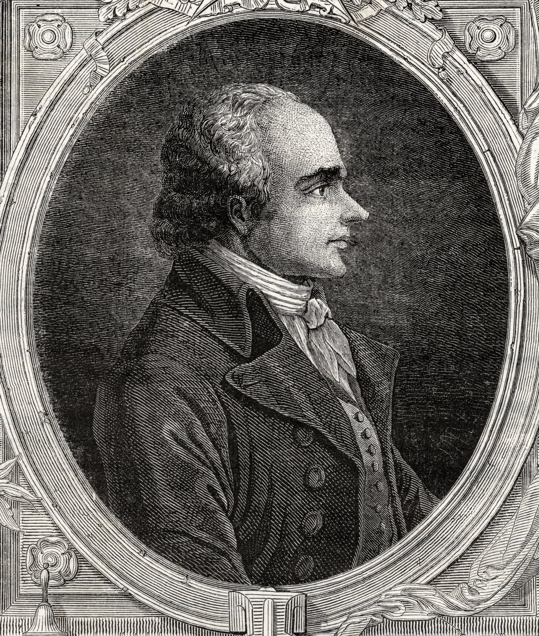 Jean-Denis, Comte Lanjuinais, z „Histoire de la Revolution Francaise“ od Louise Blanca (1811-82) od French School