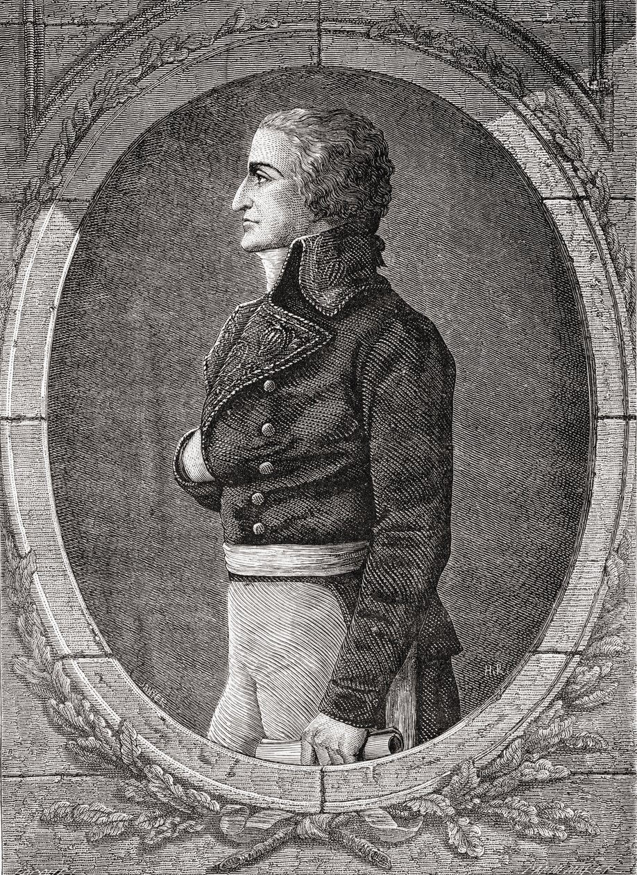 Jean-Jacques Regis de Cambaceres (1753-1824) vévoda z Parmy, z „Histoire de la Revolution Francaise“ od Louise Blanca (1811-82), vyryto Pannemakerem (nar. 1822) 1847-62 od French School