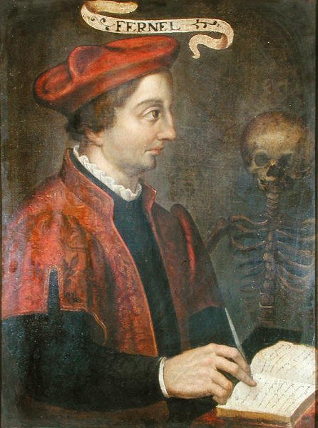 Jean Fernel (asi 1497-1558) (olej na plátně) od French School