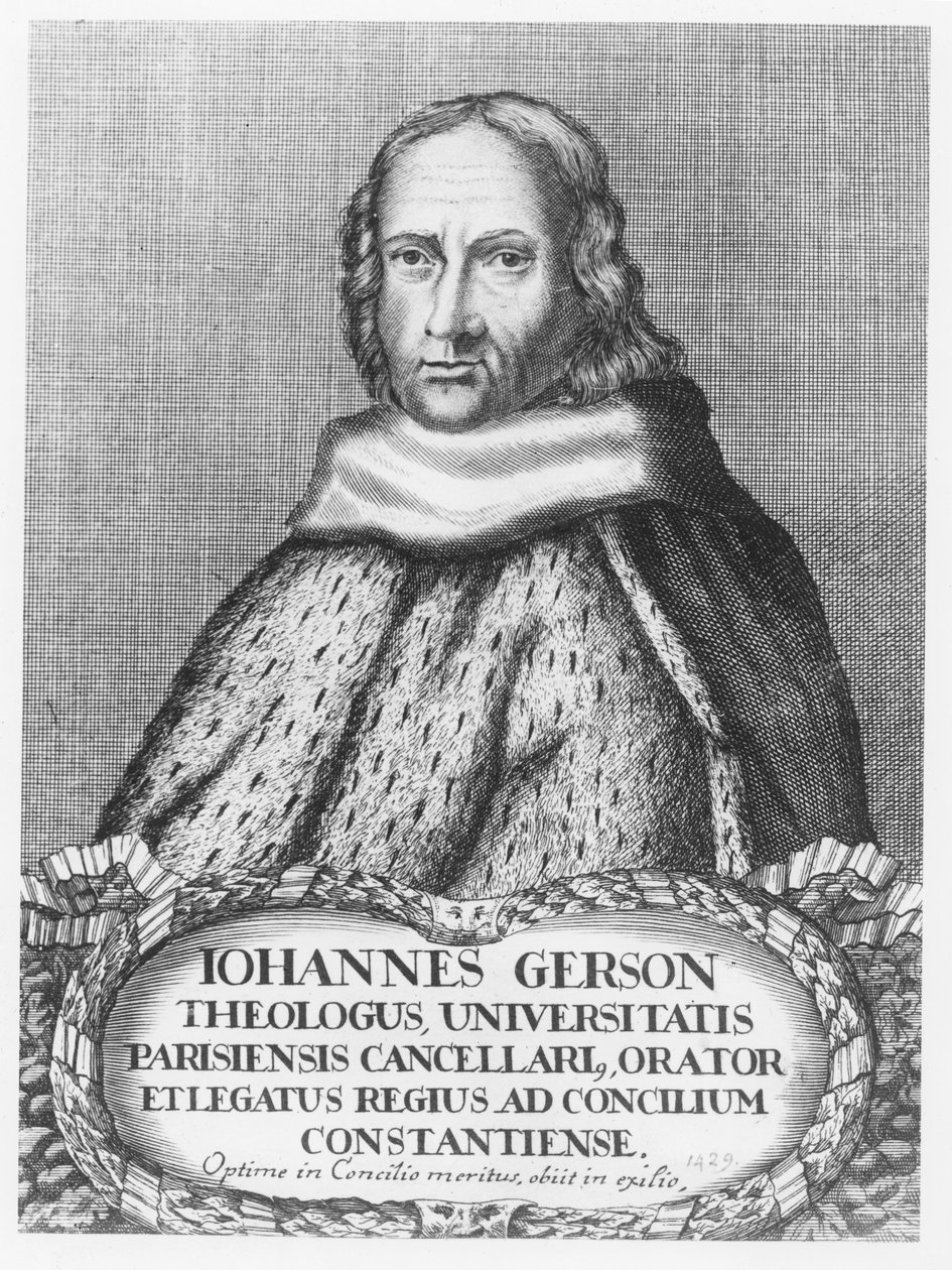 Jean Gerson (rytina) od French School