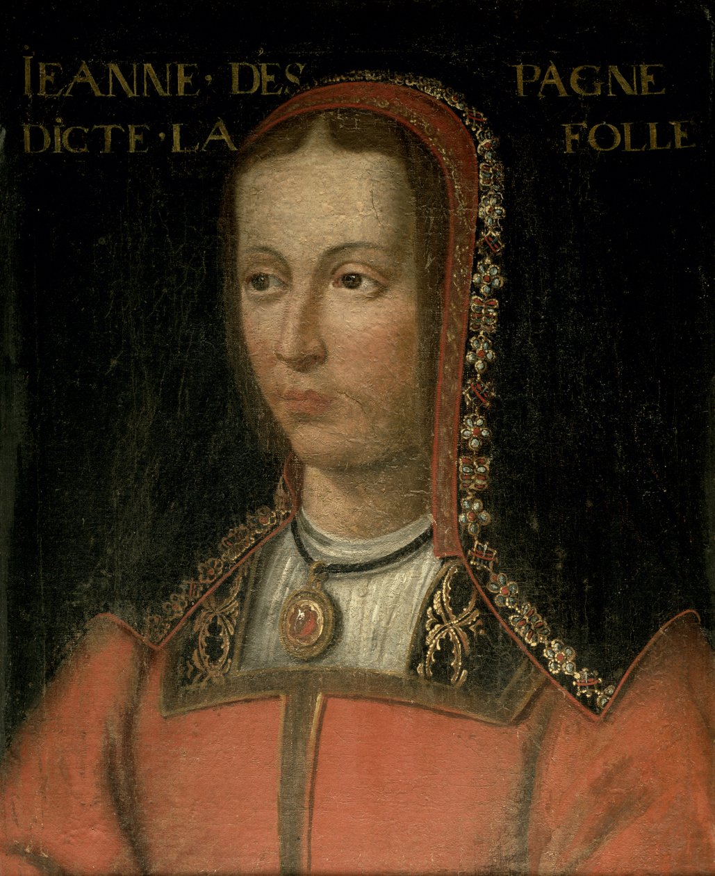 Johanka, královna Kastilie od French School