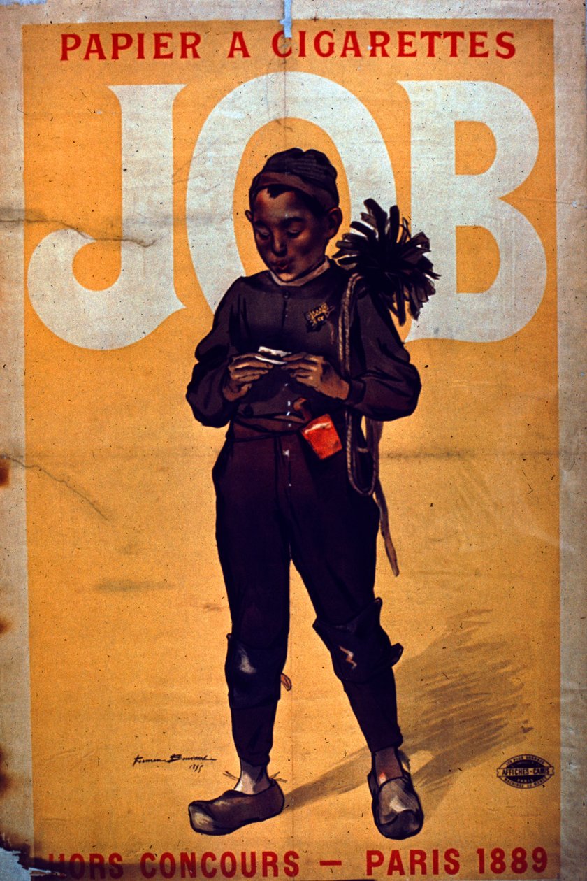 Job Cigarette Paper, 1895 od French School
