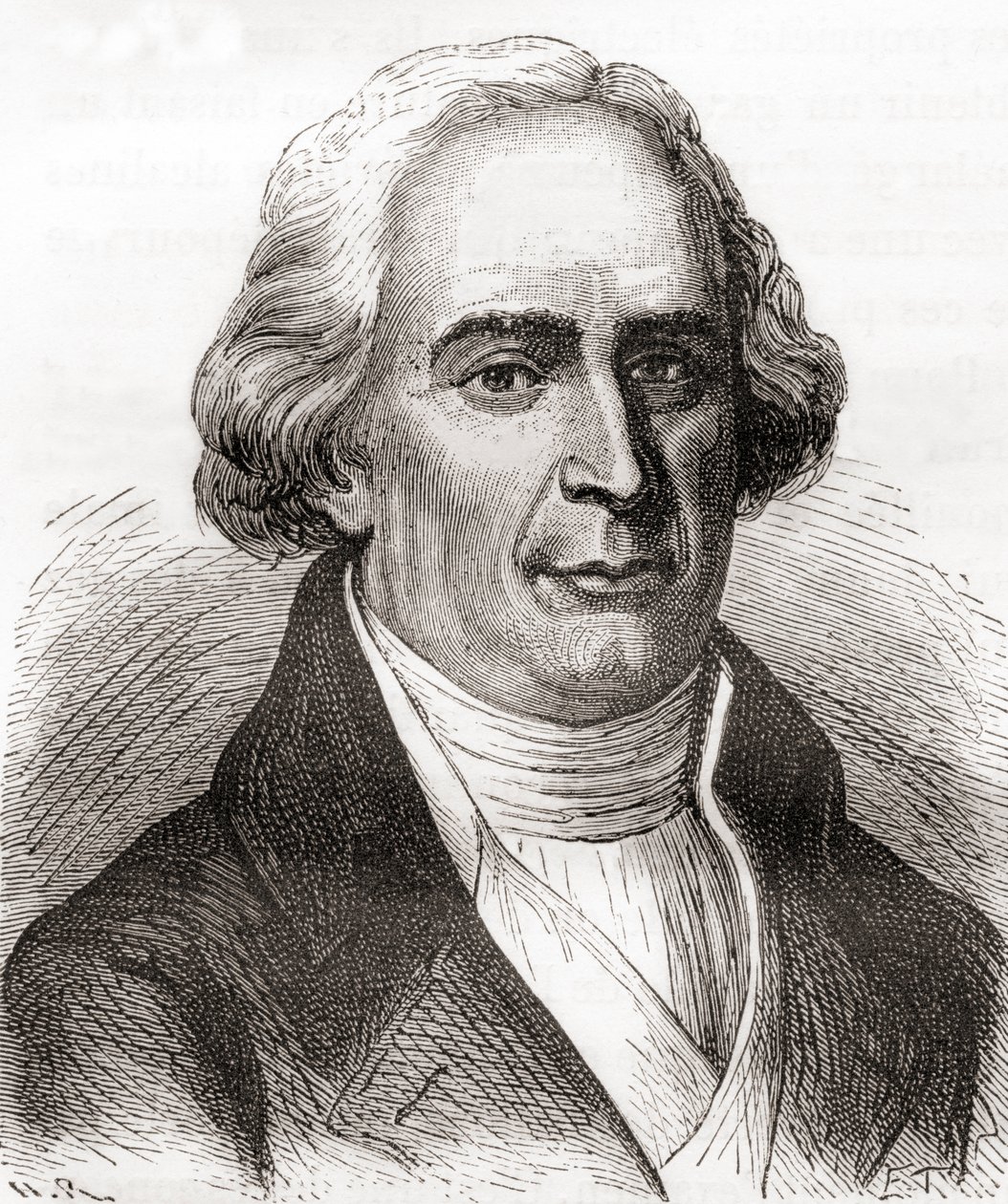 Joseph-Michel Montgolfier, z Les Merveilles de la Science, vydáno kolem roku 1870 (rytina) od French School