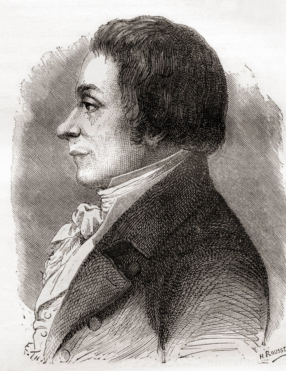 Joseph Lakanal, z Les Merveilles de la Science, vydáno kolem roku 1870 (rytina) od French School