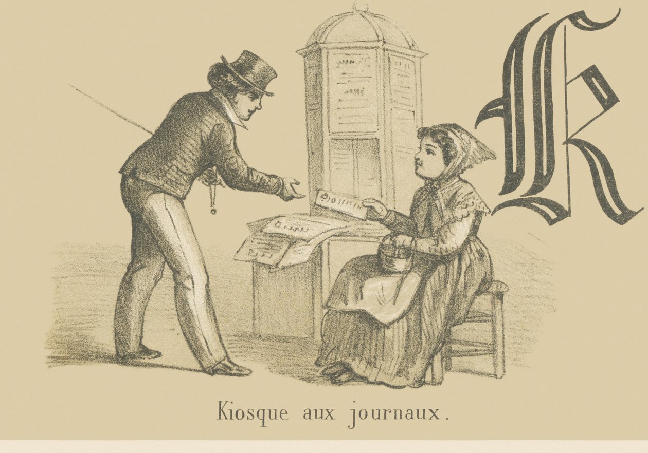 K: Novinový kiosek od French School
