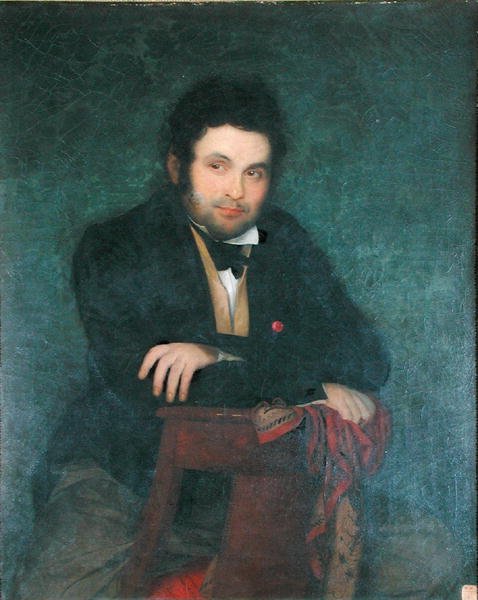 L. J. Begin (1793-1859) (olej na plátně) od French School