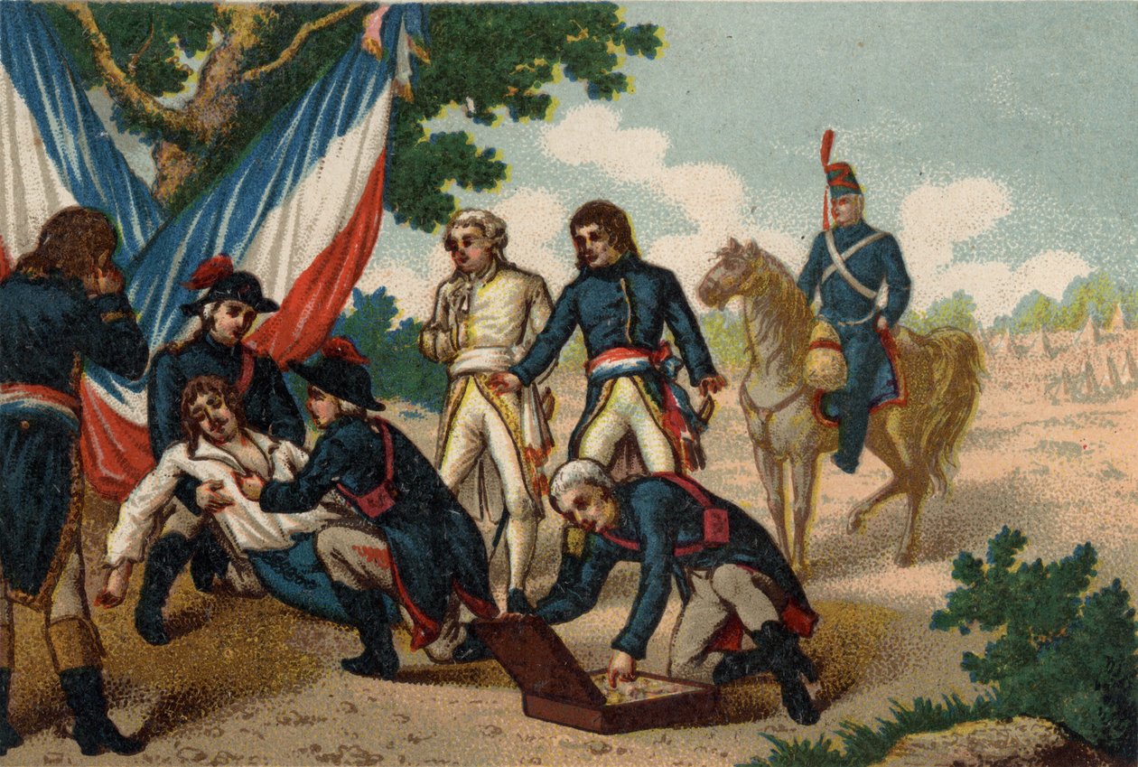 Smrt generála Marceaua (Francois-Severin Desgraviers Marceau od French School