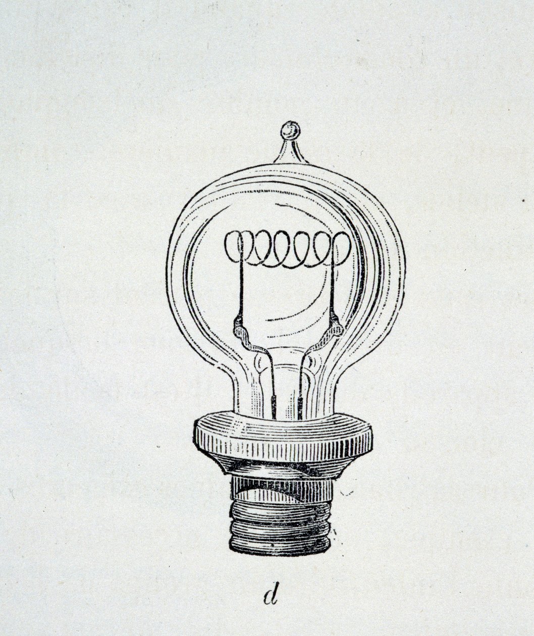 Lamp Edison – v „Nových výdobytcích vědy“ od Figutree od French School