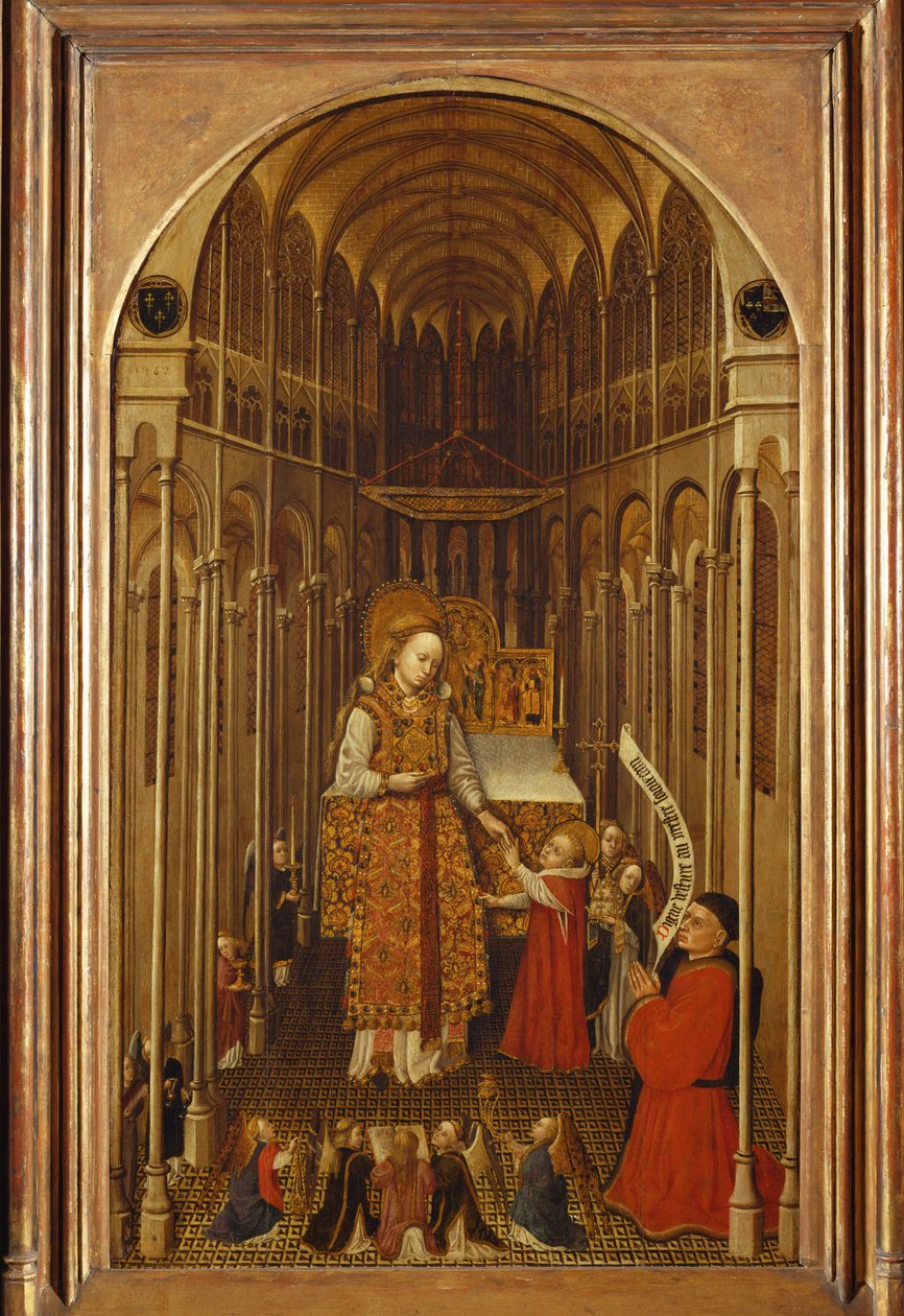 Le sacerdoce de la Vierge - zasvěcení Panny Marie... od French School