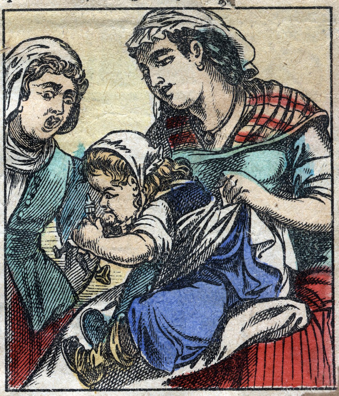 Lemuel Gulliver v Payx des Gants de Brobdingnag. Ilustrace pro „“ Gulliver