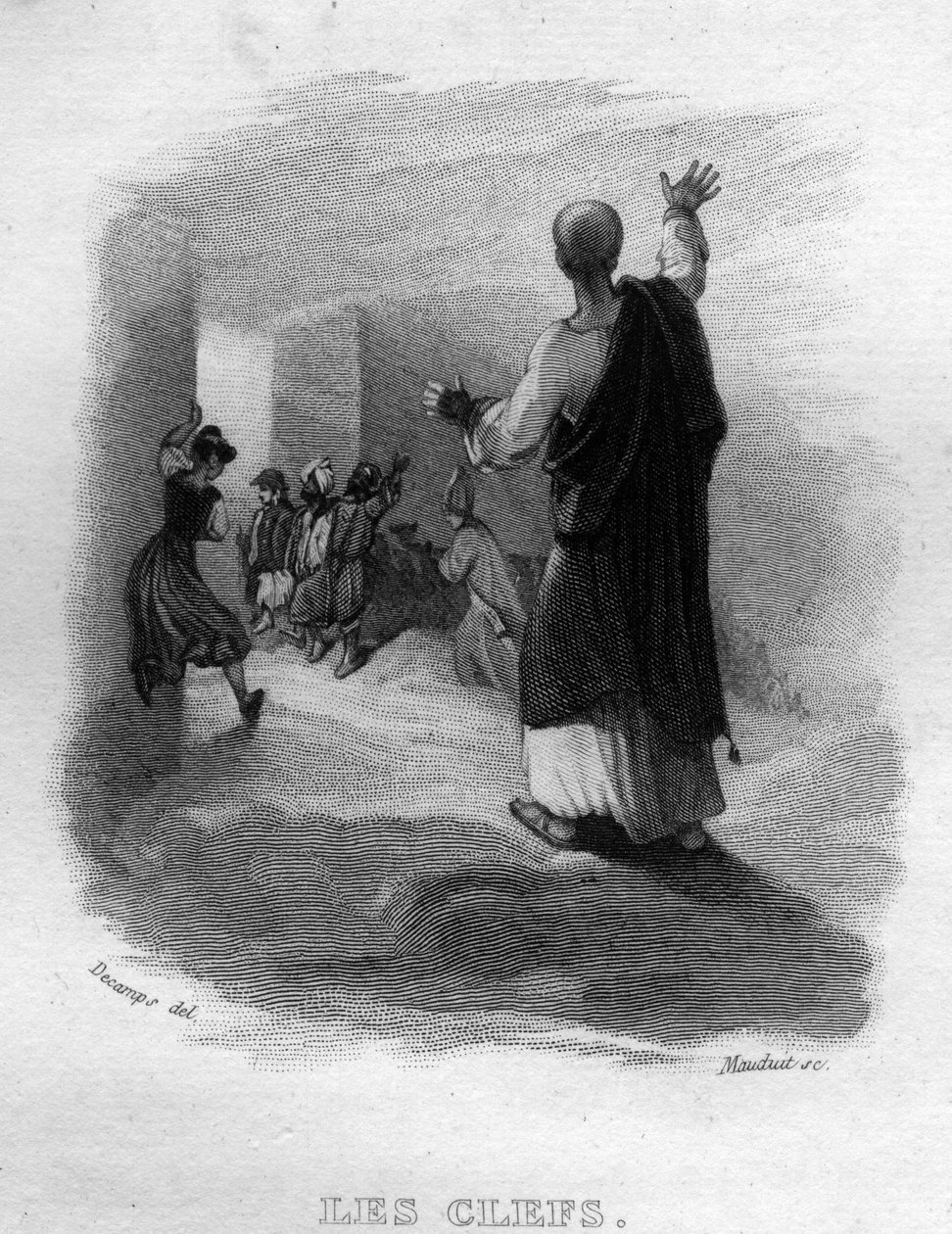 Les keys Chanson de Beranger in „“ Oeuvres Completes““ (1834) od Pierra Jeana de Berangera (1780-1857), francouzského básníka a skladatele. od French School