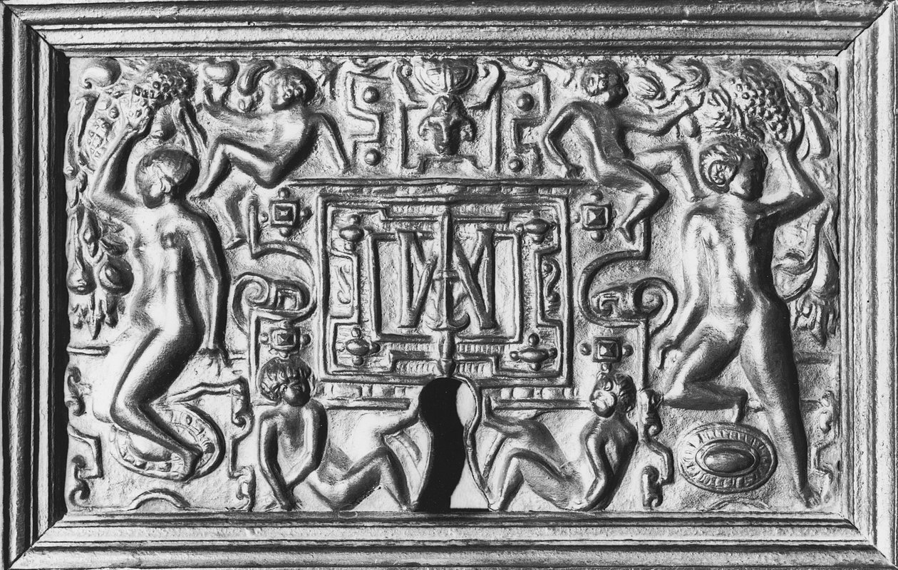 Zámek s monogramem Anny de Montmorency (1493-1567) (železo) od French School