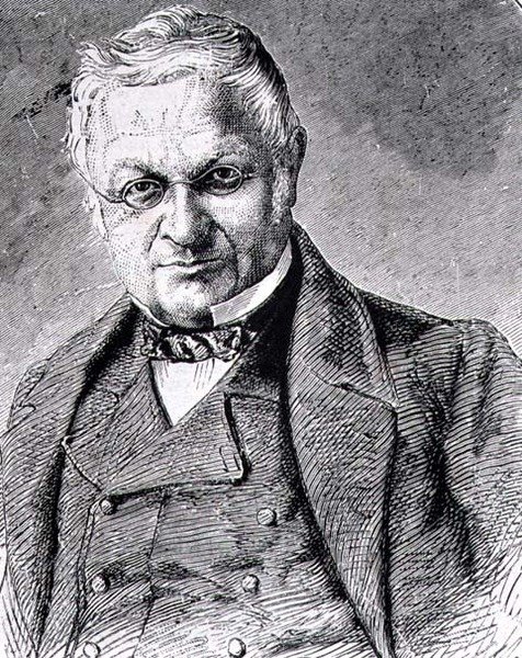 Louis-Adolphe Thiers (1797-1877) francouzský státník, historik a novinář (rytina) od French School