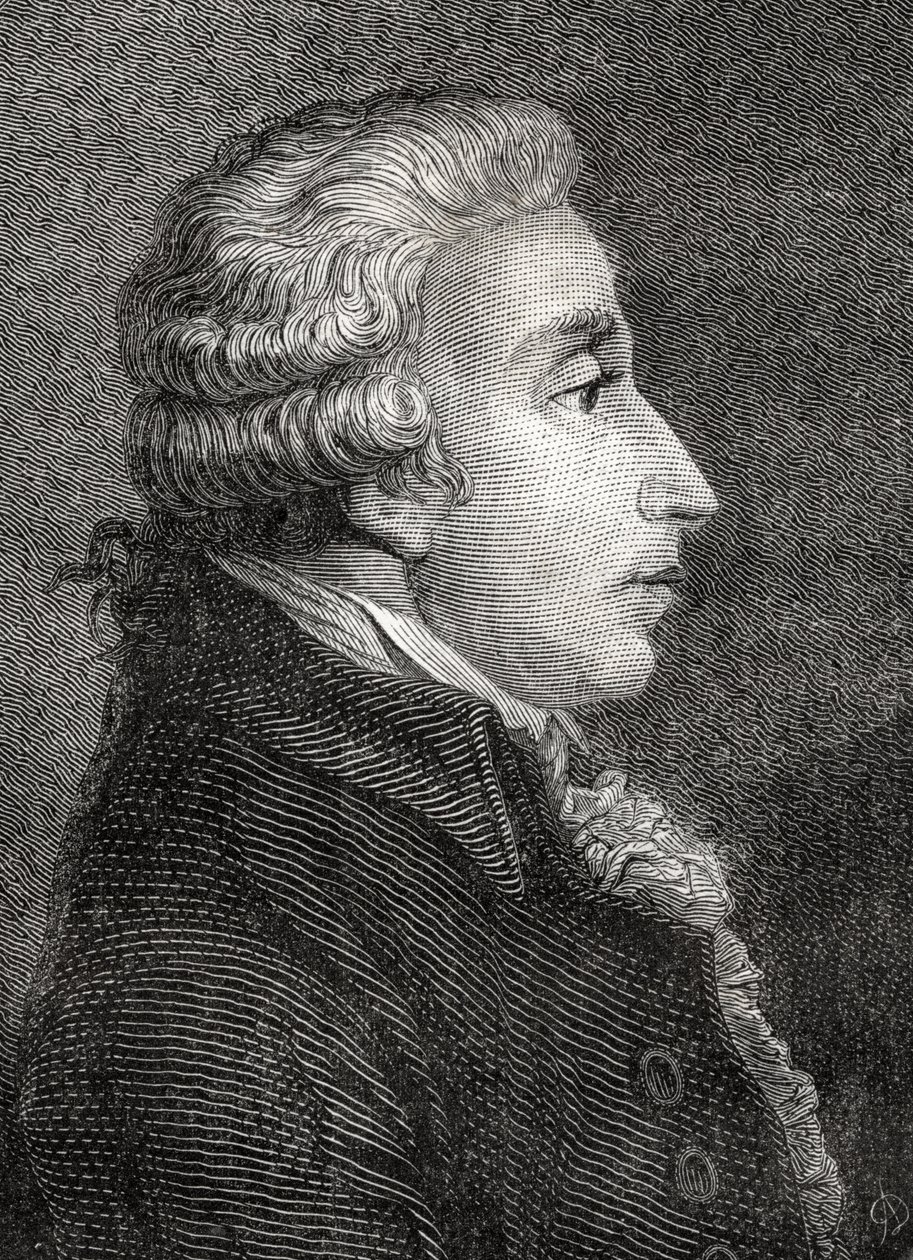 Louis-Felix de Wimpfen, z „Histoire de la Revolution Francaise“ od Louise Blanca (1811-82) od French School