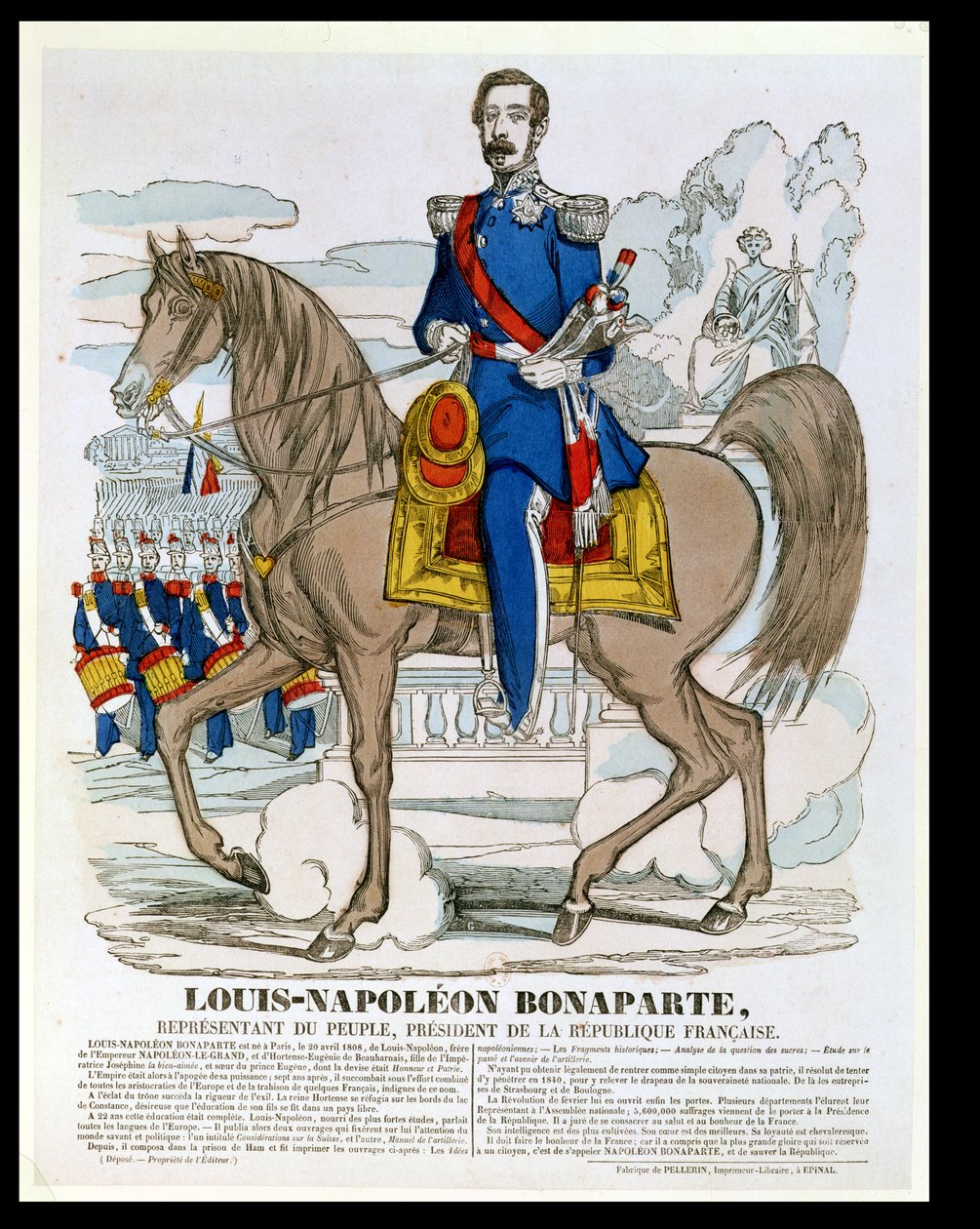 Louis-Napoleon Bonaparte (1808-73) budoucí Napoleon III, 1849 od French School