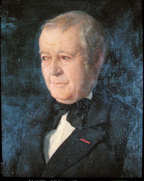 Louis Auguste Mercier (1811-82) (olej na plátně) od French School