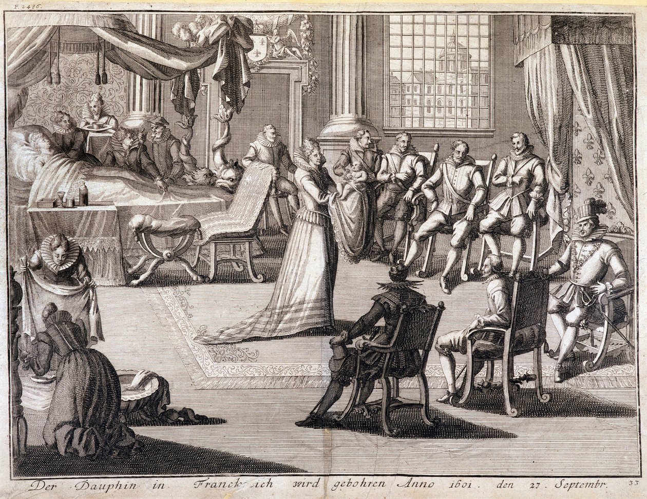 Ludvík XIII. se narodil 27. září 1601. od French School