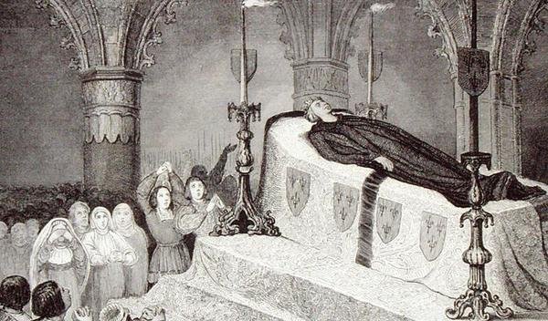 Ludvík XII. (1462-1515) Otec lidu na pohřebním máru
