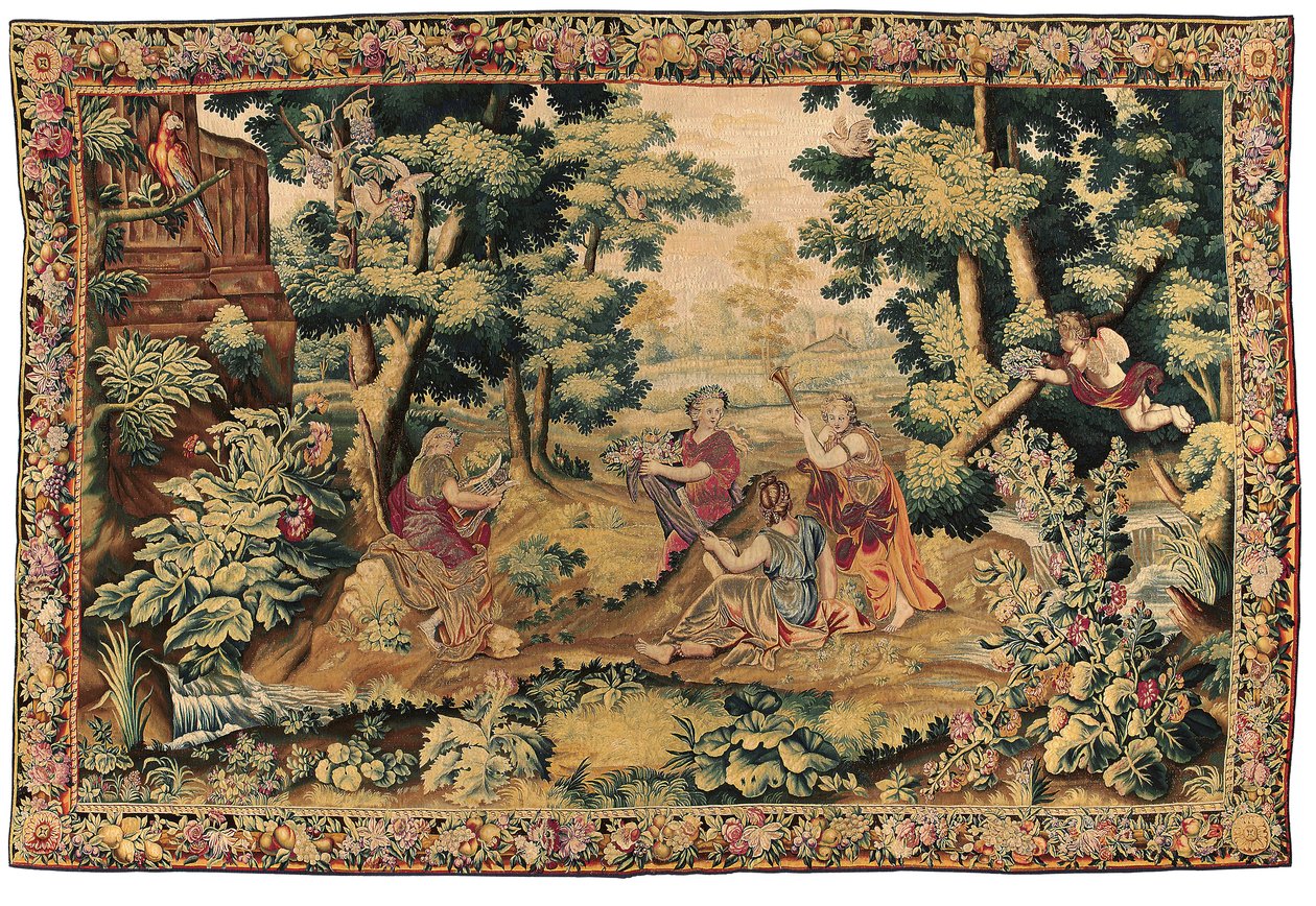 Mytologická tapisérie Ludvíka XIV., Gobelíny nebo Beauvais, konec 17. století od French School