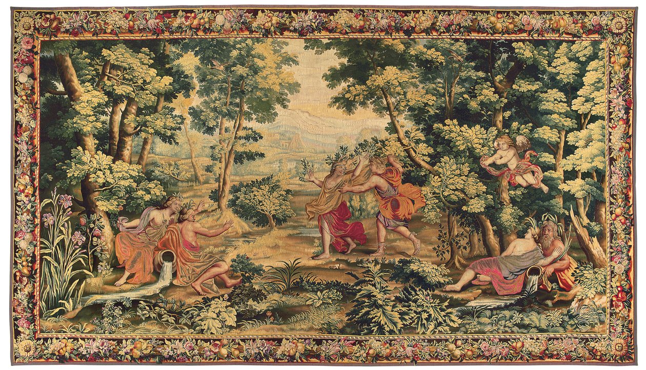 Mytologická tapisérie Ludvíka XIV., Gobelíny nebo Beauvais, konec 17. století od French School