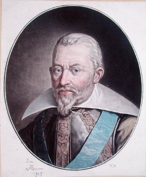 Louis des Balbes od Bertona de Crillona (1543-1615) (barva lito) od French School