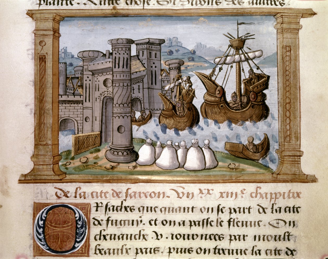 MARCO POLO: Ilustrace "Knihy Marca Pola od French School