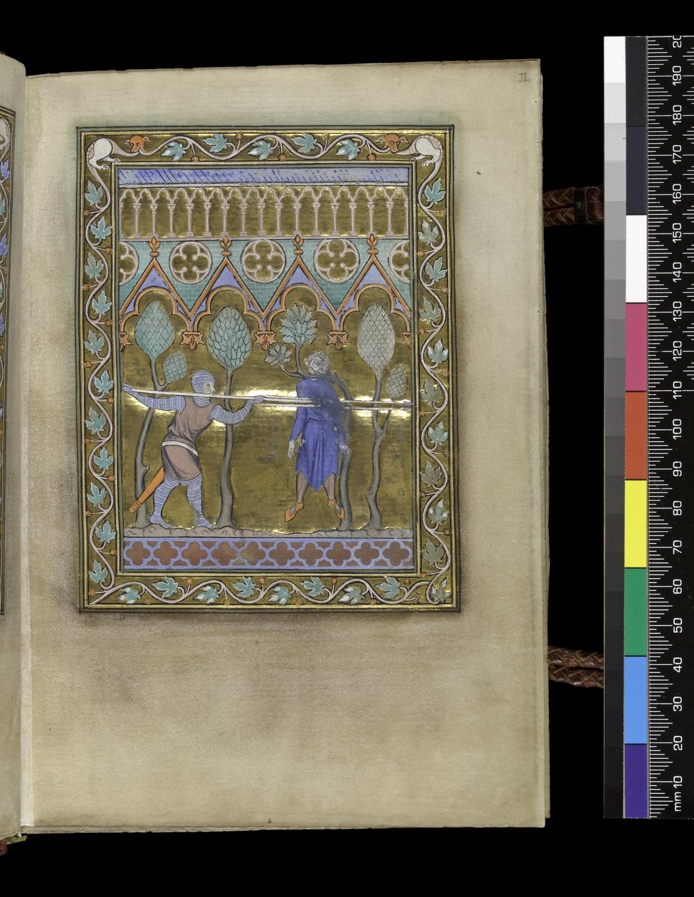 MS 300 f.IIr, z žaltáře a hodin Isabely Francouzské, Paříž, kolem 1265-70 od French School