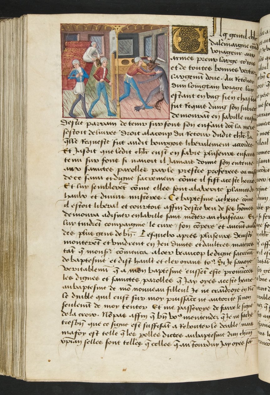 Stránka MS Hunter 252 152v ze stovky nových zpráv, c.1461-62 od French School