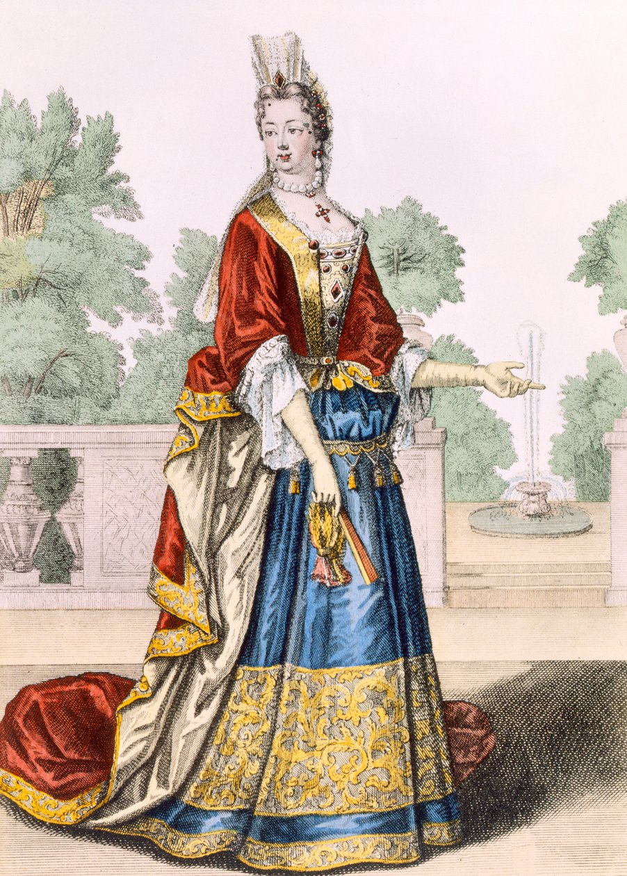 Madame La Duchesse du Maine, 1692 od French School