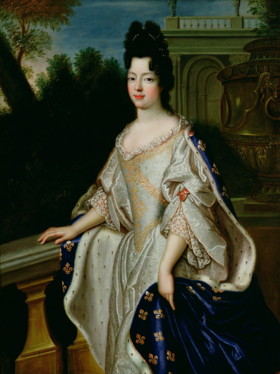 Marie-Adelaide Savojská (1685-1712) vévodkyně Burgundska od French School