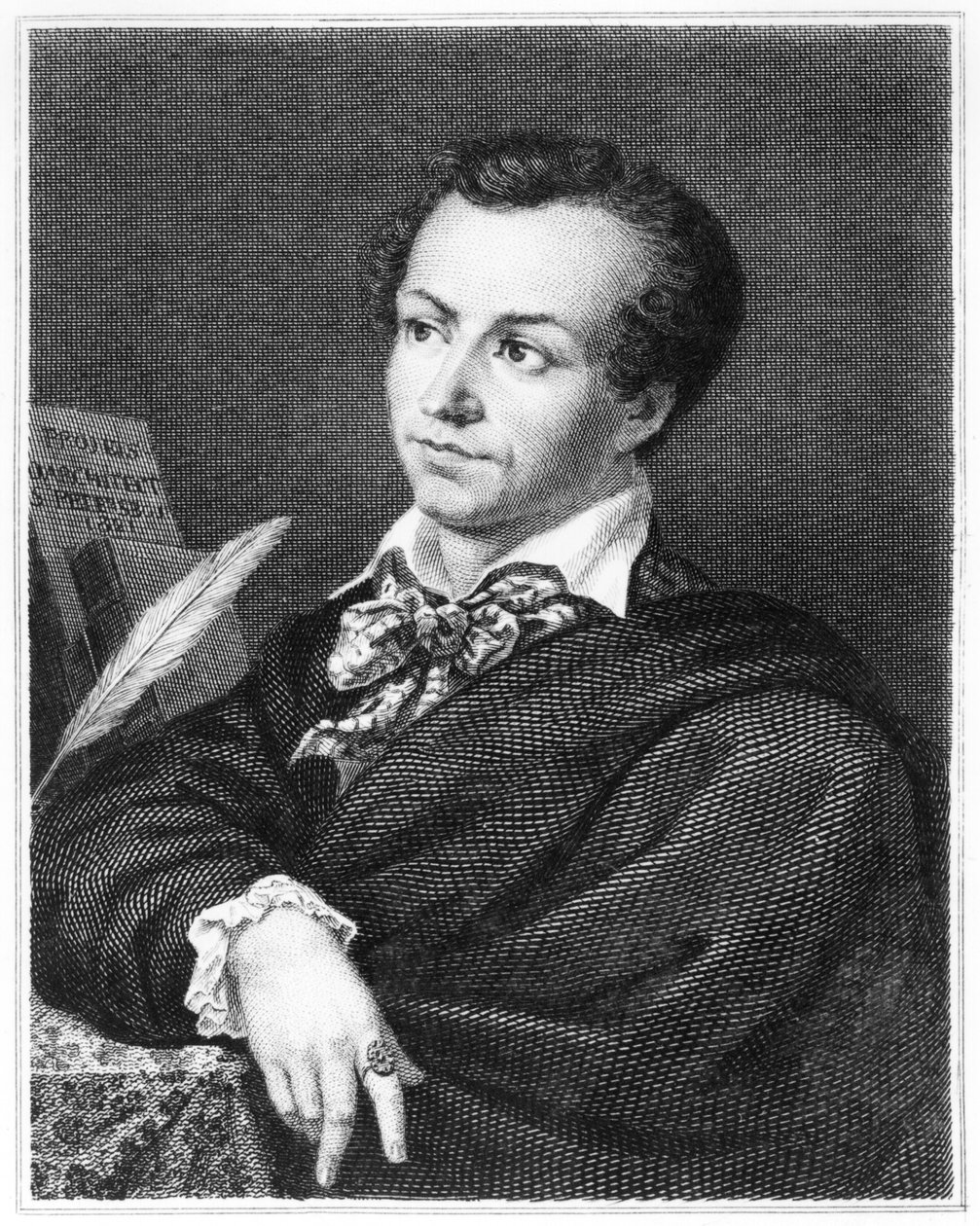 Marie Antoine Careme (1784-1833) z knihy Le Patissier Royal Parisien od Careme, Lipsko a Paříž, vydáno 1854. od French School