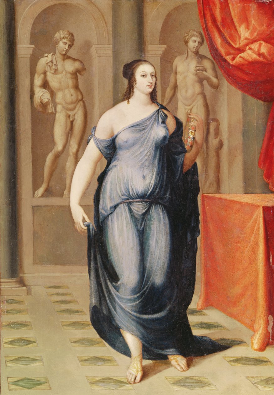 Marie dEscoubleau, hraběnka z Tessé, 1598 od French School
