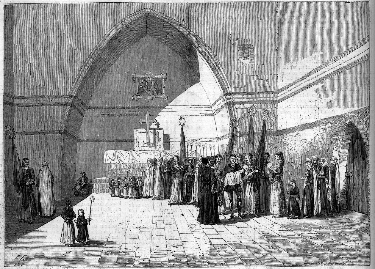 Maronitský obřad - Bapteme v rodině Metualis - Bejrút od French School