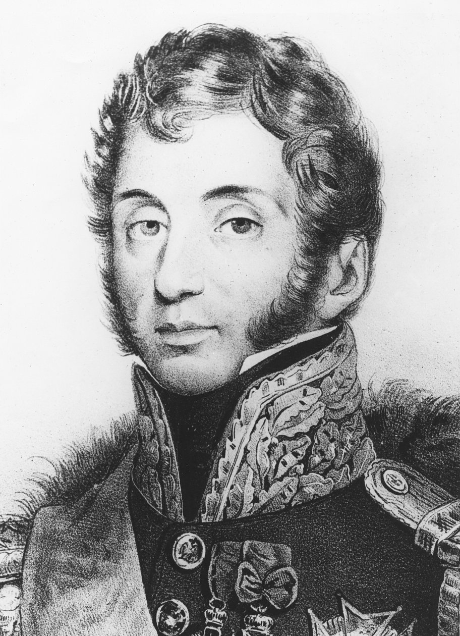 Maximilien Lamarque (litho) od French School