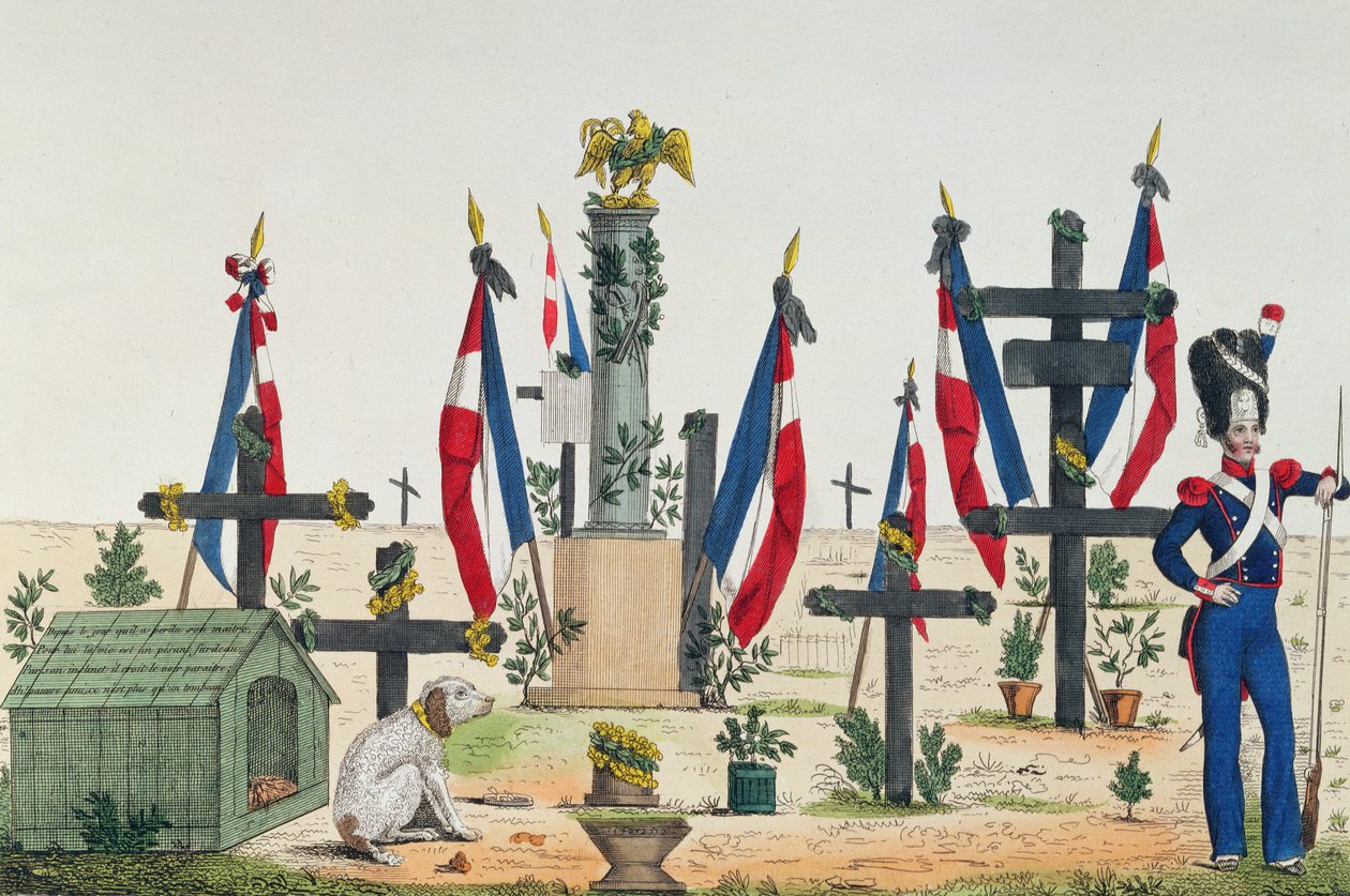 Medor, věrný pes z Louvru, kolem roku 1831 od French School