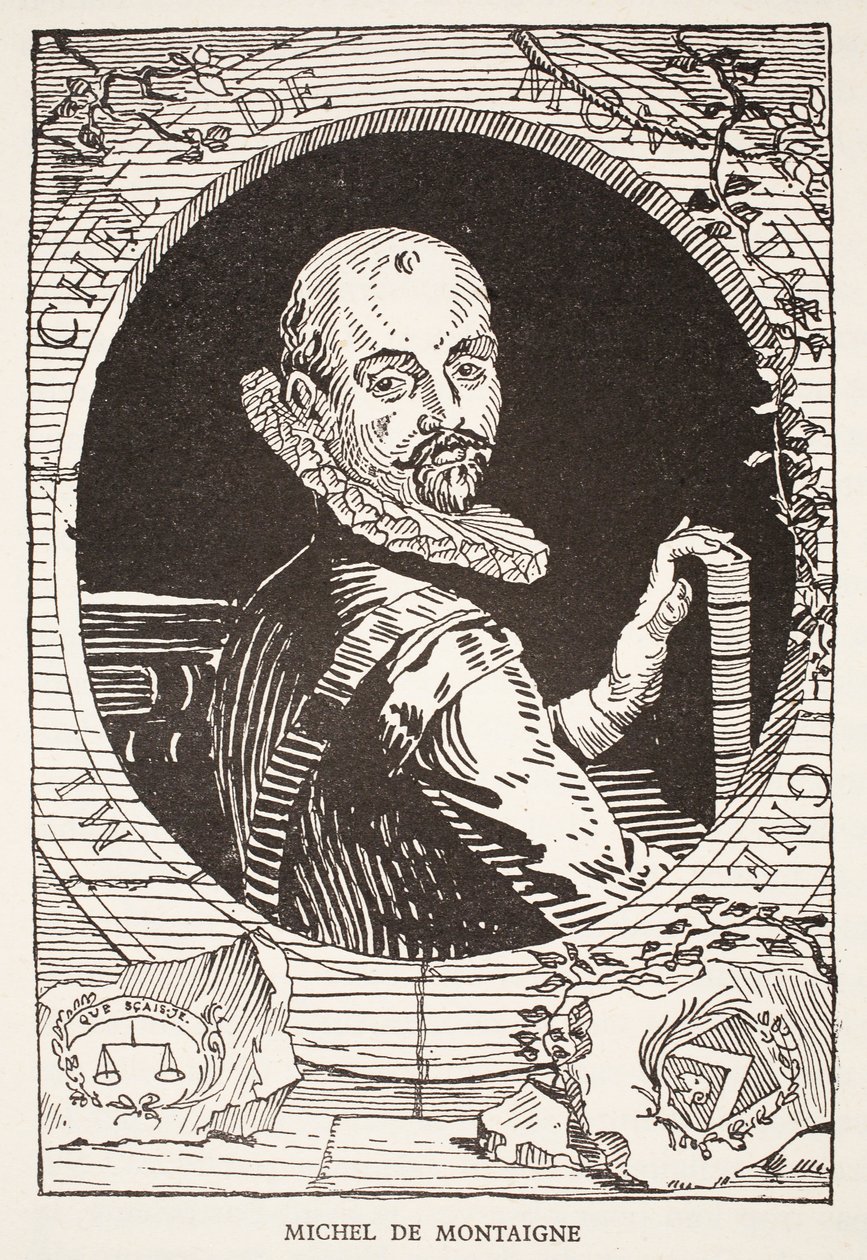 Michel de Montaigne od French School