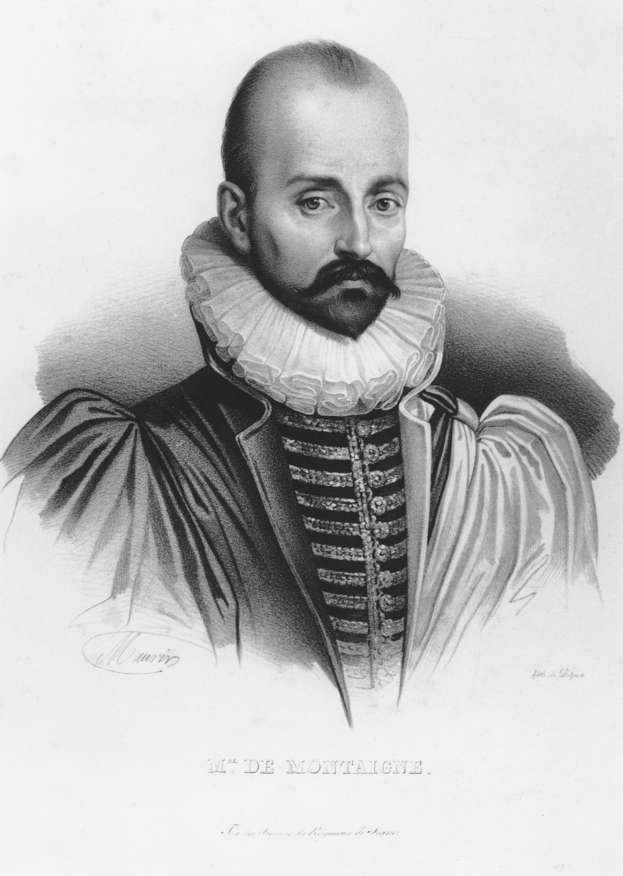 Michel de Montaigne od French School