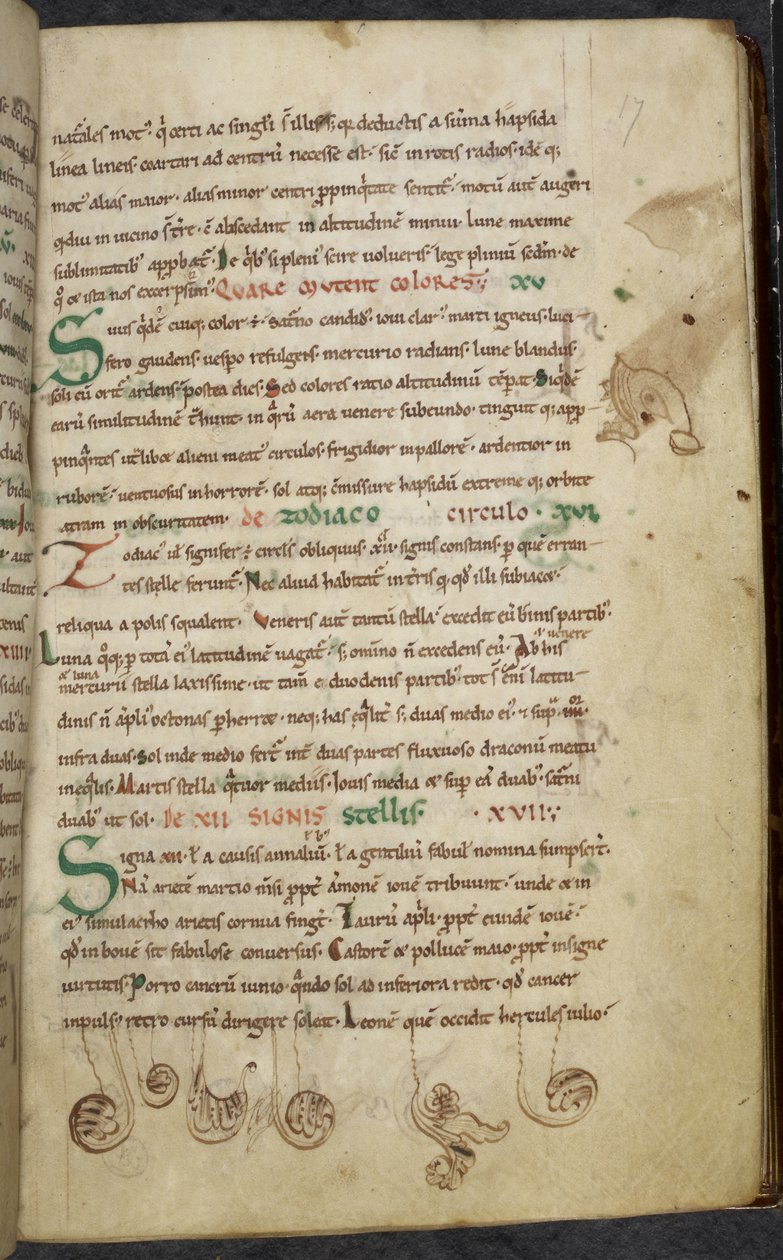 Různé práce o počítačích a astronomii, Royal MS 13 A XI od French School