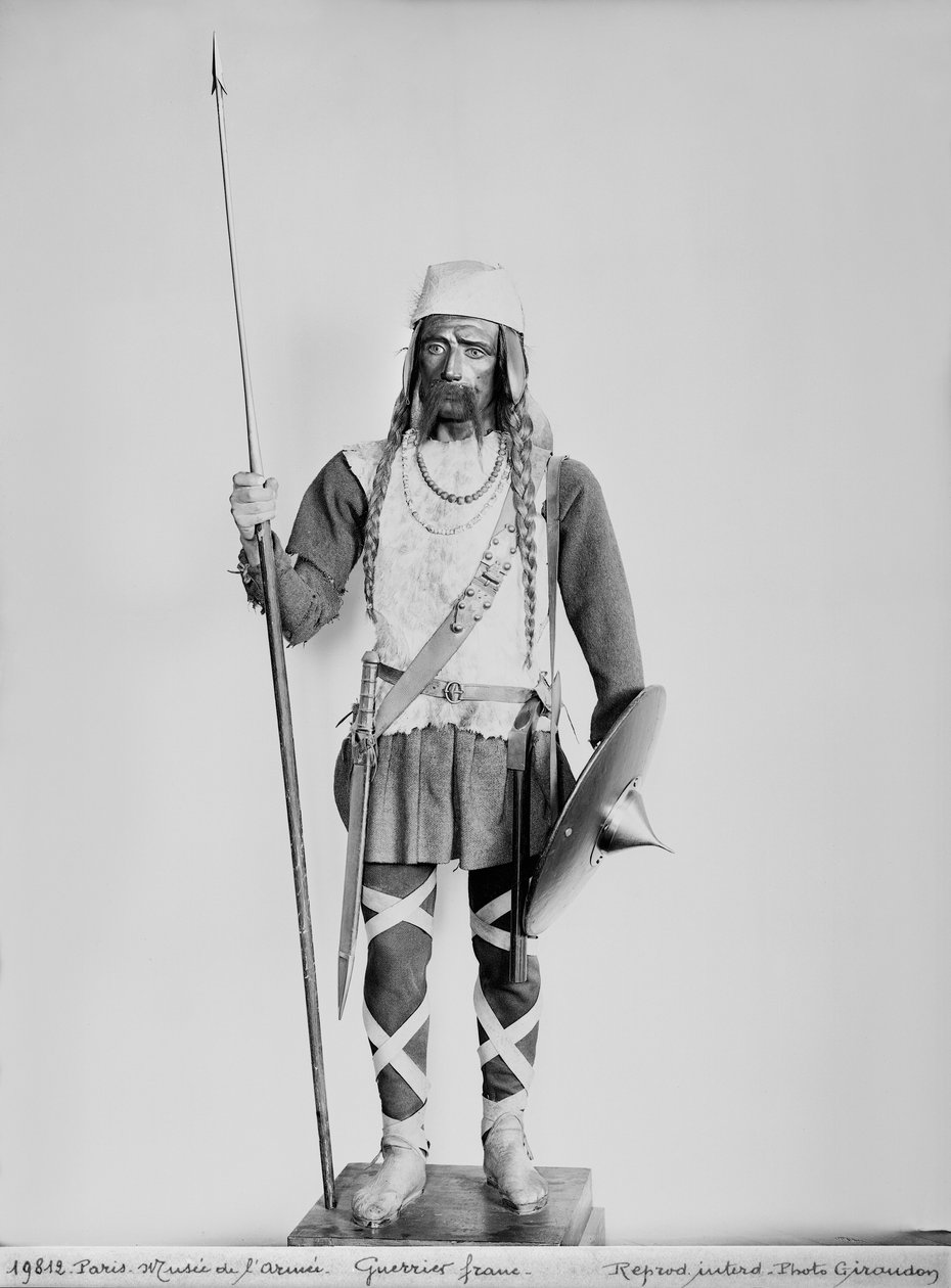 Model franckého válečníka od French School
