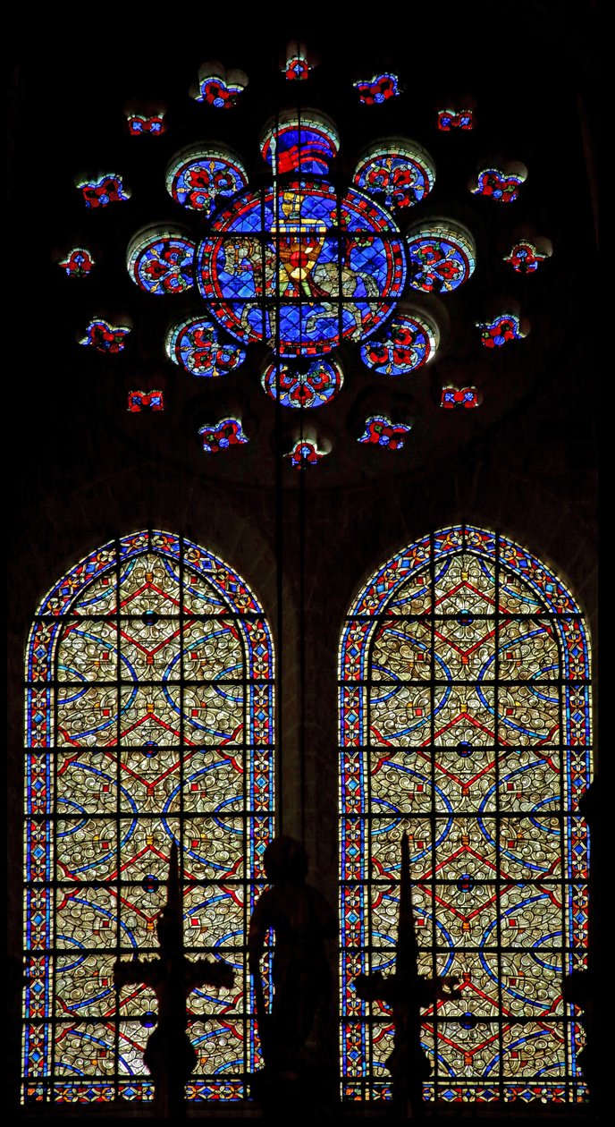 Moderní grisaille a rytíř Courtney v růži (w112) od French School
