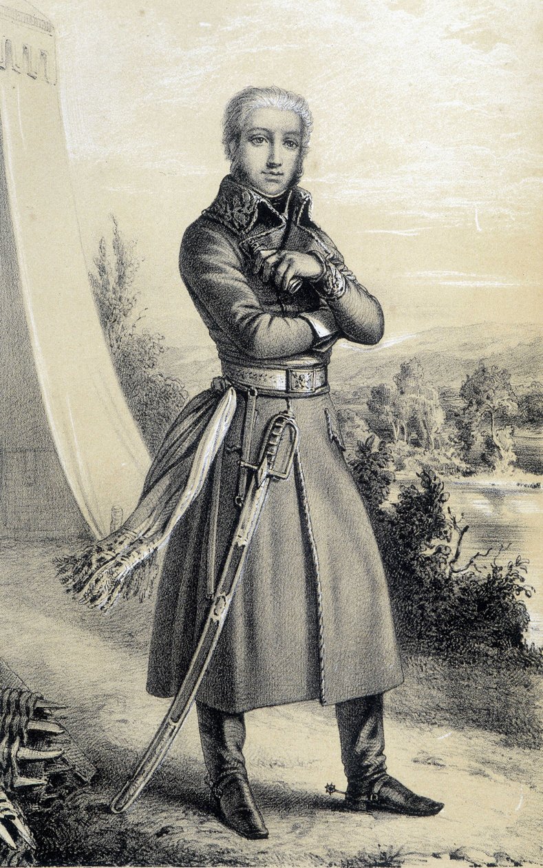 Moreau - v „Historické galerii francouzské revoluce“ od Alberta Maurina od French School