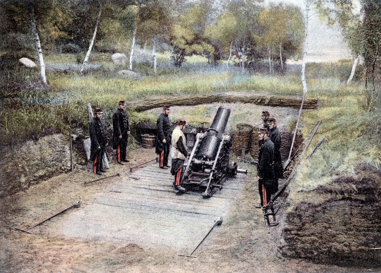 Minometná škola 220 – v „“ Vojenském albu“ – Dělostřelectvo pěšky od French School