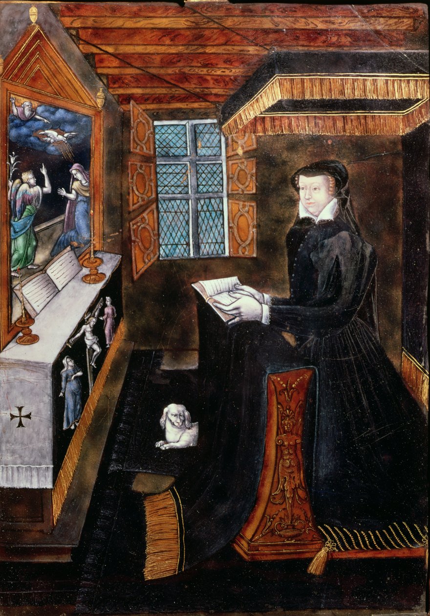 Smuteční skříň s výjevy ze života Krista a atributy Jindřicha II. (1519-59) a Kateřiny Medicejské (1519-89) (smalt a dřevo) (detail 154768) od French School