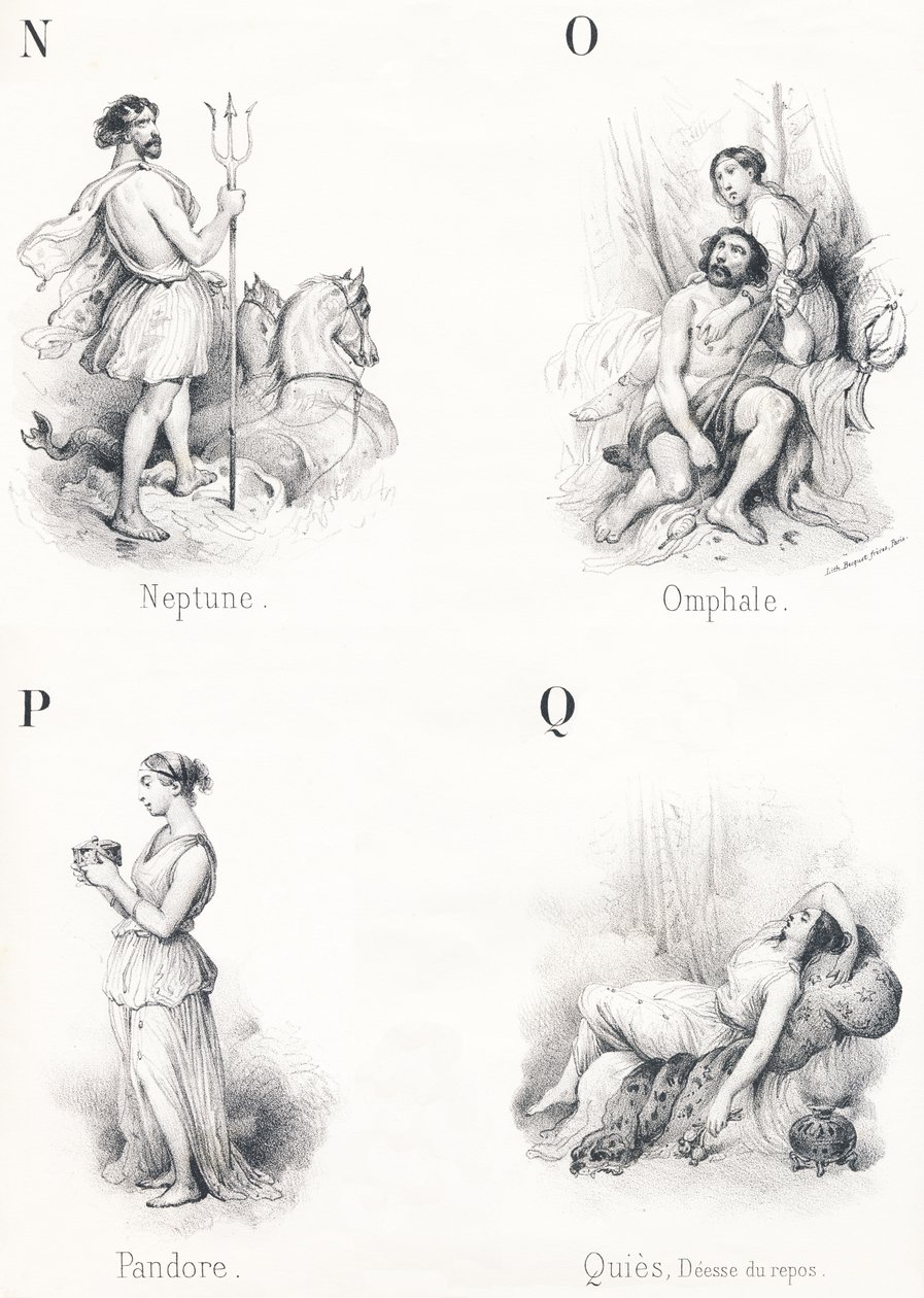N O P Q: Neptun, Omphal, Pandora, odpočinek od French School