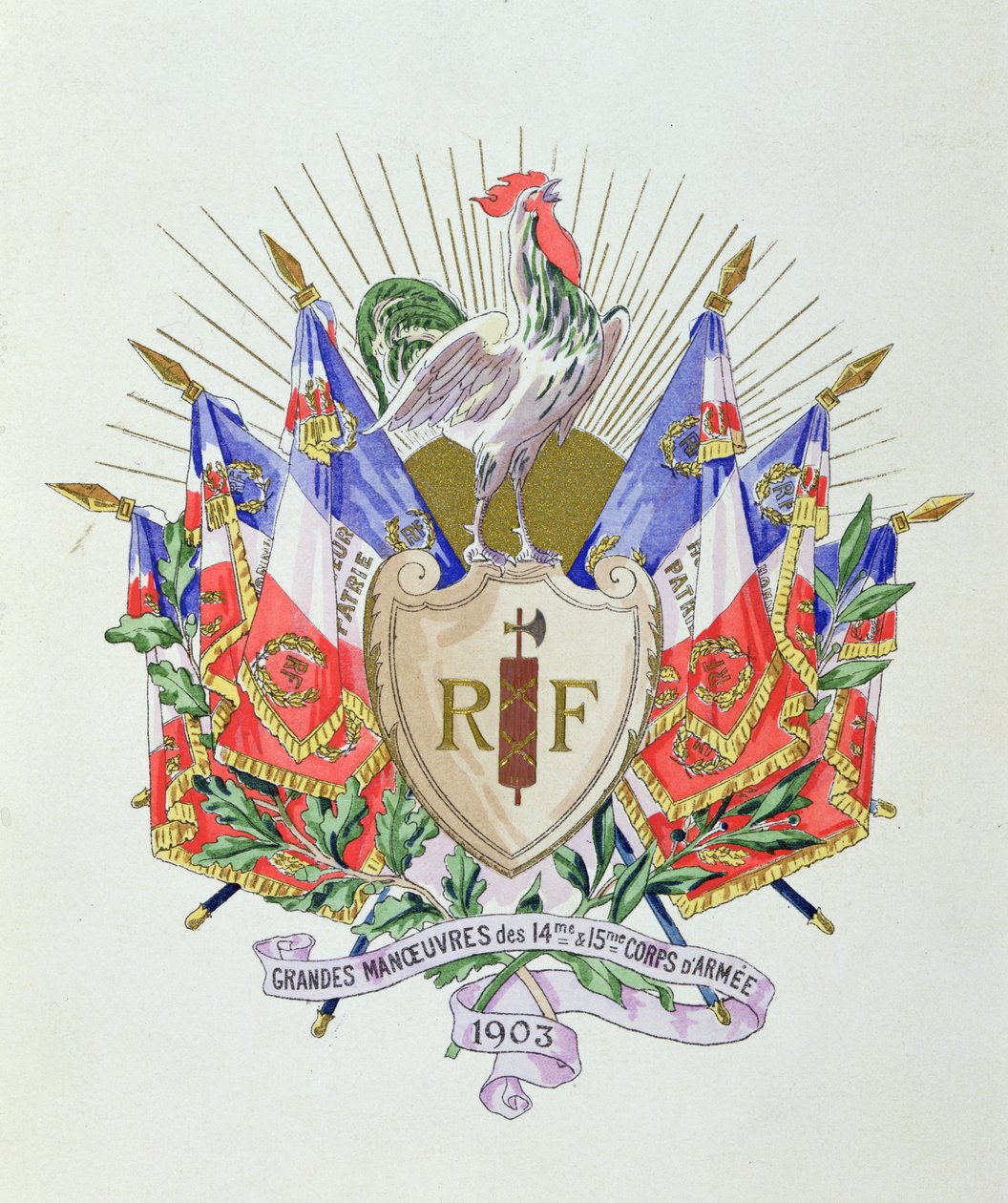 Národní symbol Francouzské republiky, 1903 od French School