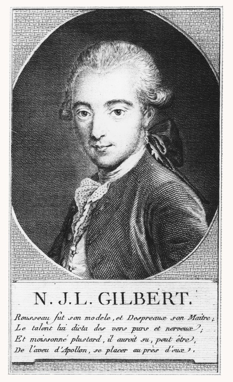 Nicolas J. Gilbert (rytina) od French School