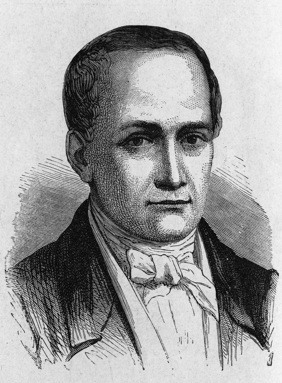 Nicéphore Niepce (1765-1833), francouzský vynálezce, průkopník fotografie - v „Album de la Science; věhlasní vědci; Velké objevy “”” 1896. od French School
