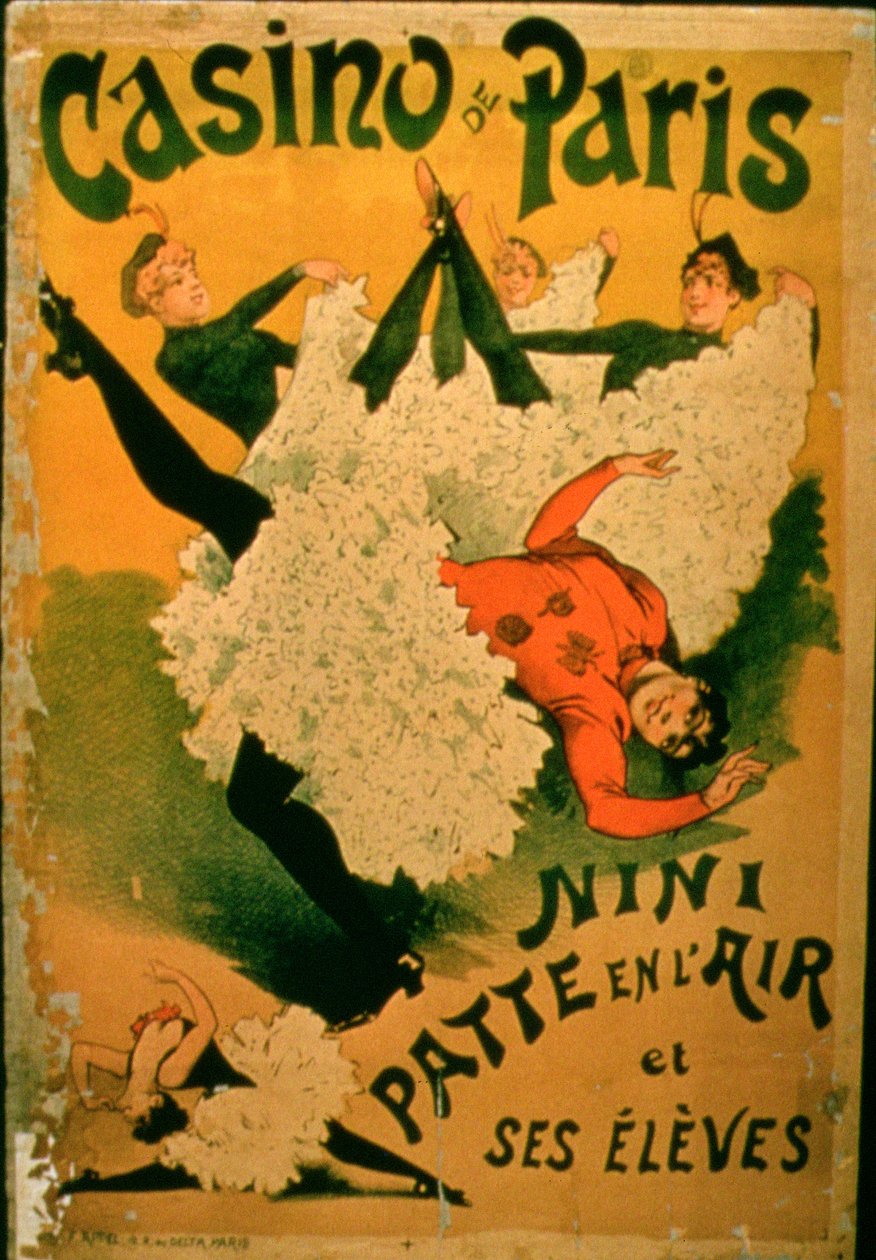Nini Patte En LAir a její studenti v Casino de Paris od French School